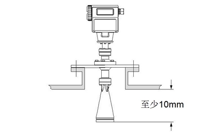 高頻脈沖雷達液位計的尺寸及選型（附圖）