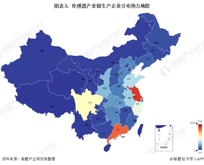 傳感器產業鏈梳理：技術創新 產品升級